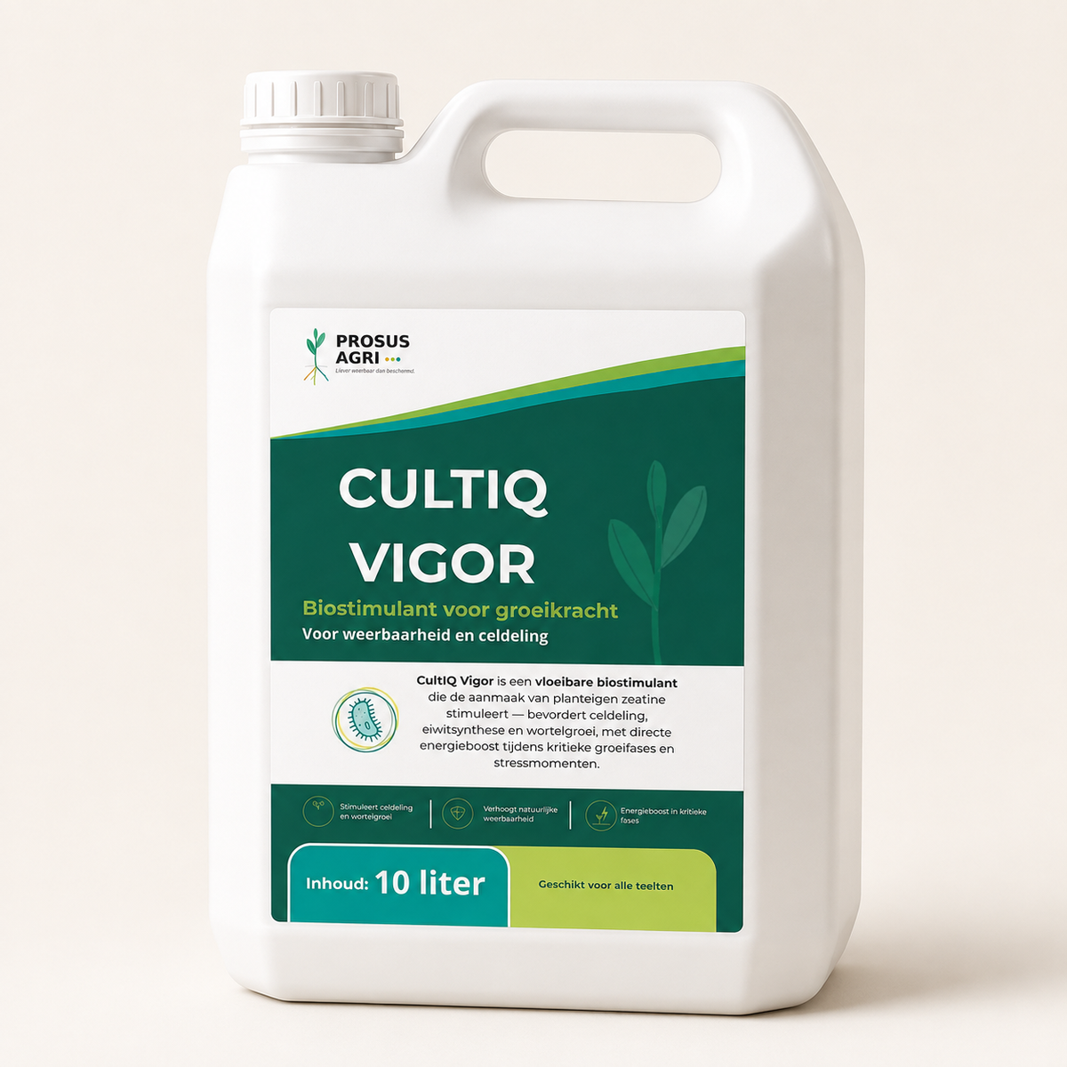 CultIQ Vigor 10 liter verpakking